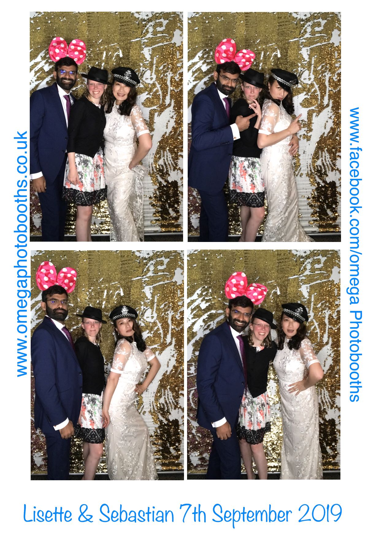 Lisette & Sebastian | View more photos from the event at gallery.omegaphotobooths.co.uk/u/Omega-Photobooths/Lisette-Sebastian
